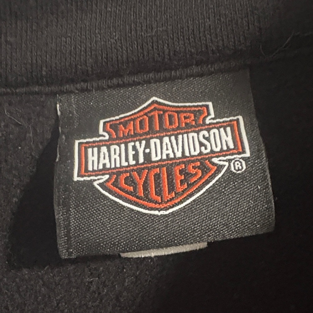 Harley-Davidson Black Womans Zip up - Picture 2 of 7